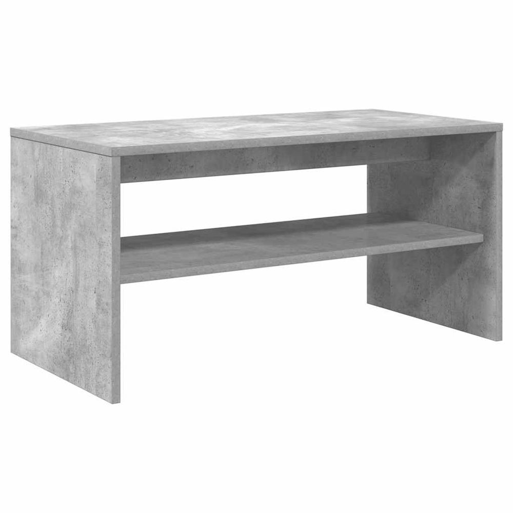Meuble tv gris cement 80 x 40 x 40 cm aggloméré