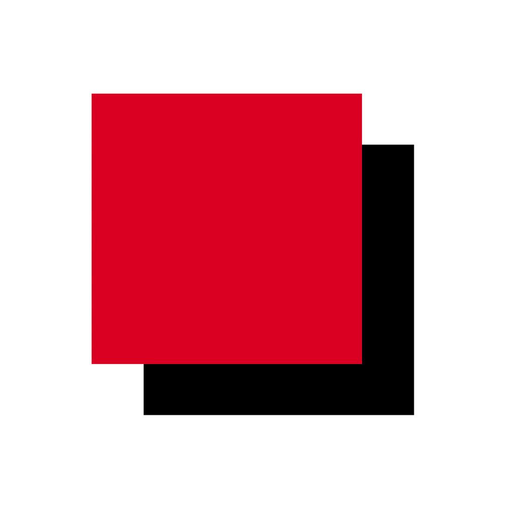 2 vinyles permanents cricut 91 x 33 cm - noir, rouge