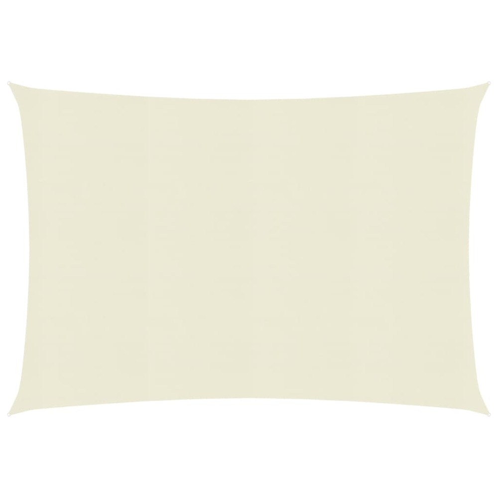 Voile d'ombrage 160 g/m² crème 2,5 x 3,5 m pehd