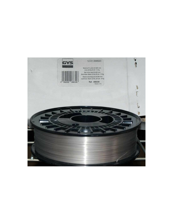 Bobine de fil plein mig-mag - ø200mm - inox (316l) - ø0,8 - 5kg
