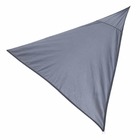Voile d'ombrage anthracite - 3.6x3.6x3.6 m