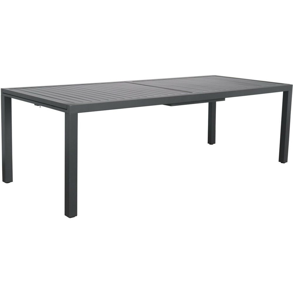 Table de jardin extensible en métal 