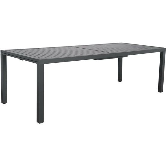 Table de jardin extensible en métal