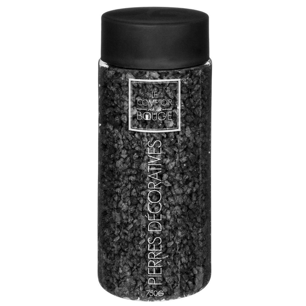 Pierres déco - marbre - noir - 750g