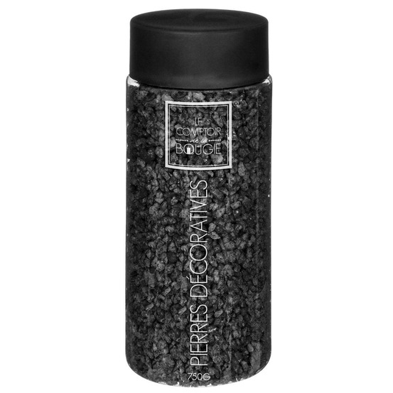 Pierres déco - marbre - noir - 750g