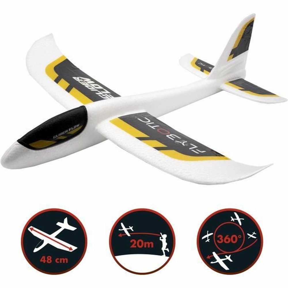 Avion planeur glider flow 50 cm - loopings