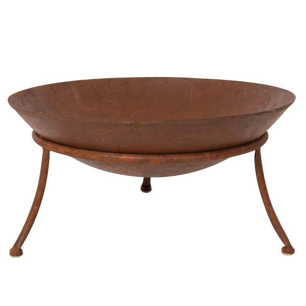 Foyer tulsa rouille acier