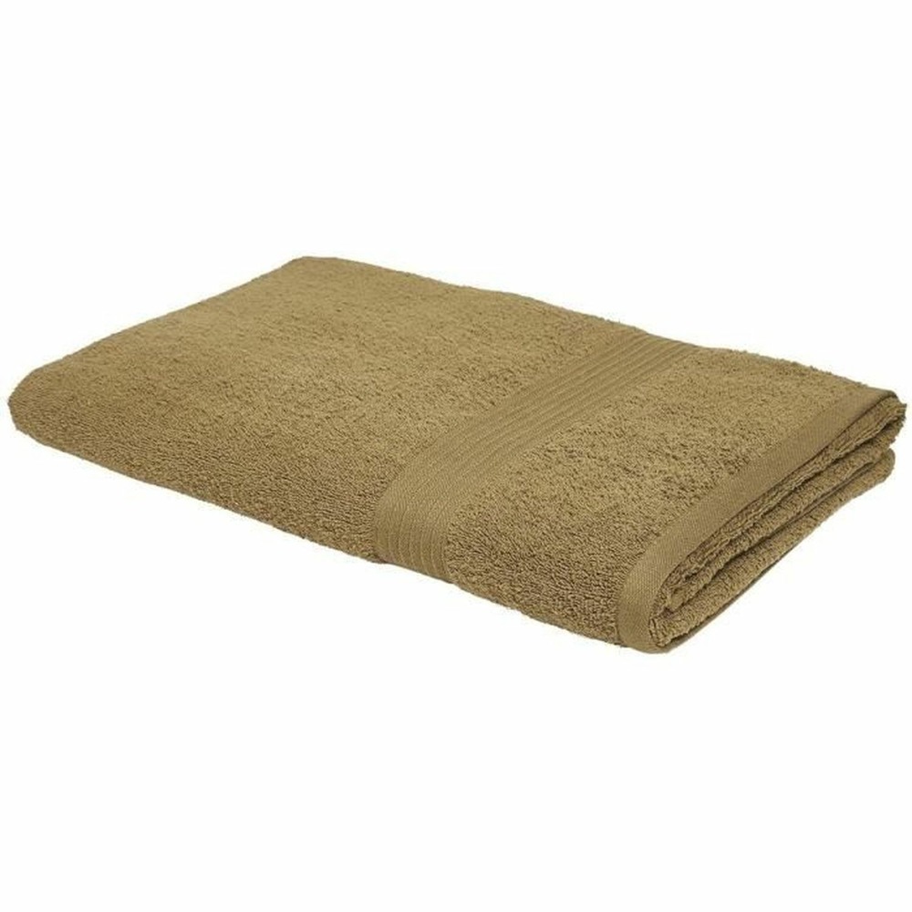 Maxi drap de bain 90 x 150 cm 100% coton coloris bronze