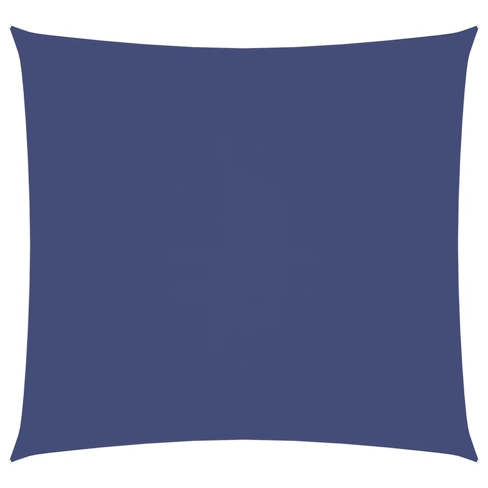 Voile de parasol tissu oxford carré 7x7 m bleu