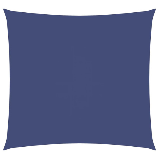 Voile de parasol tissu oxford carré 7x7 m bleu
