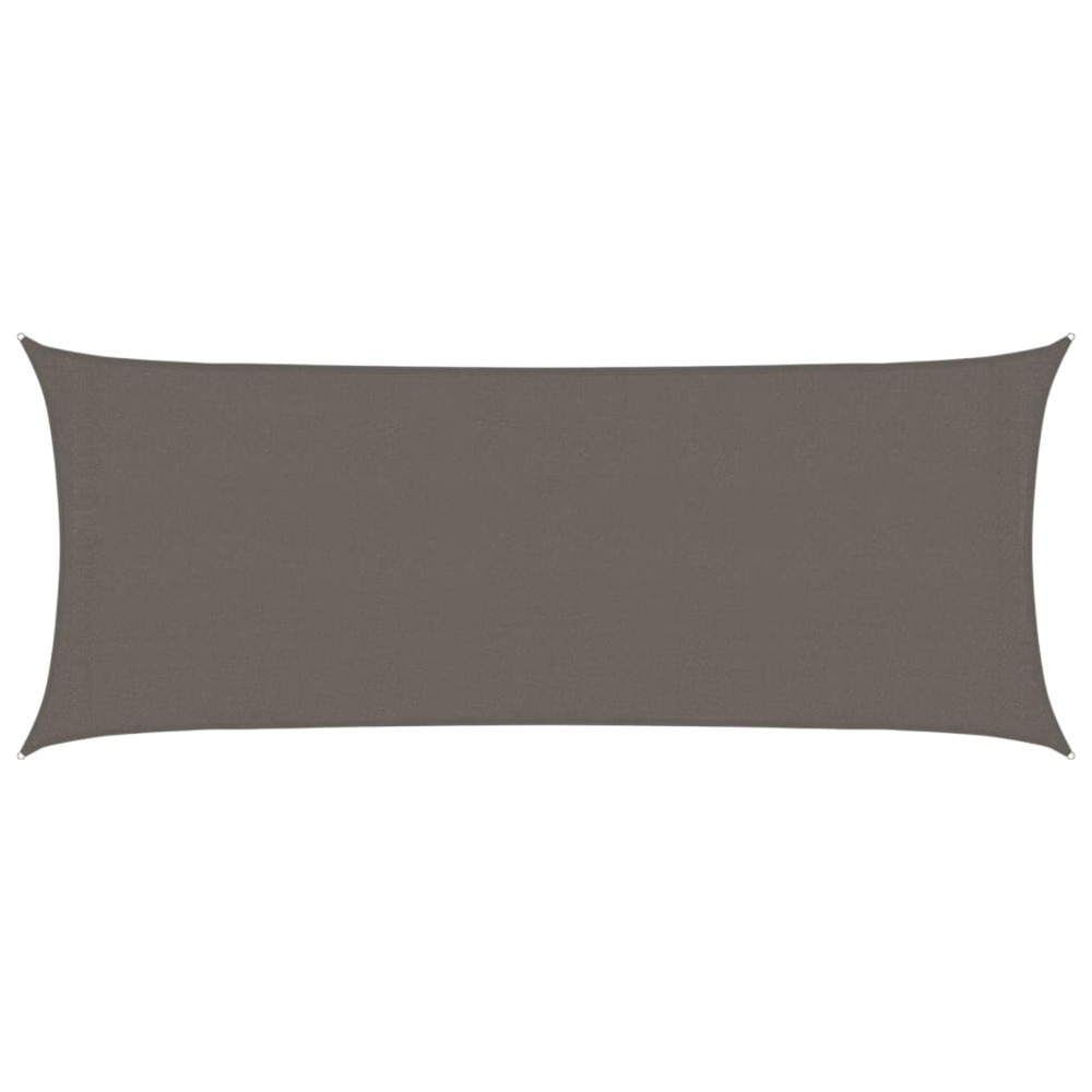 Voile d'ombrage 160 g/m² anthracite 2x5 m pehd