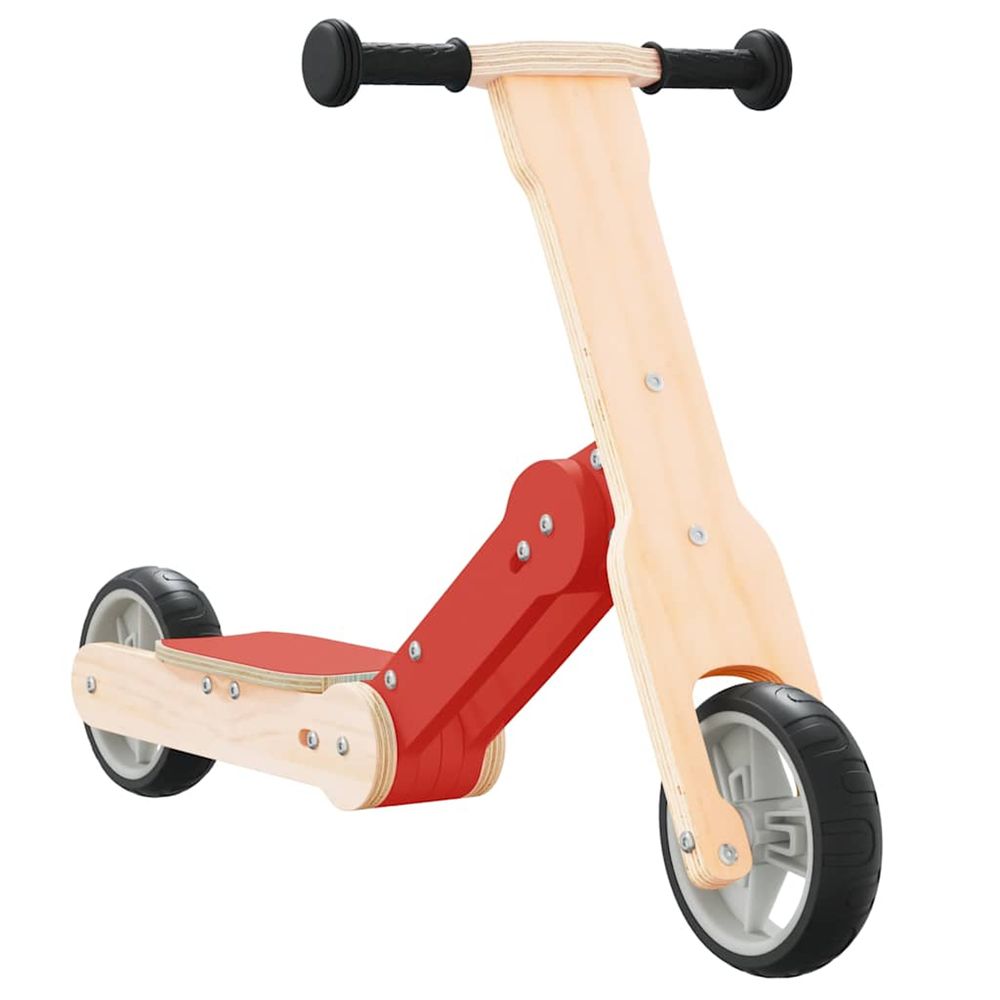 Trottinette pour enfants 2-in-1 rouge