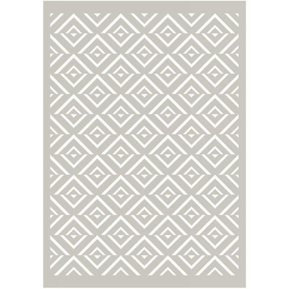 Pochoir motif amérindien - 10 x 15 cm