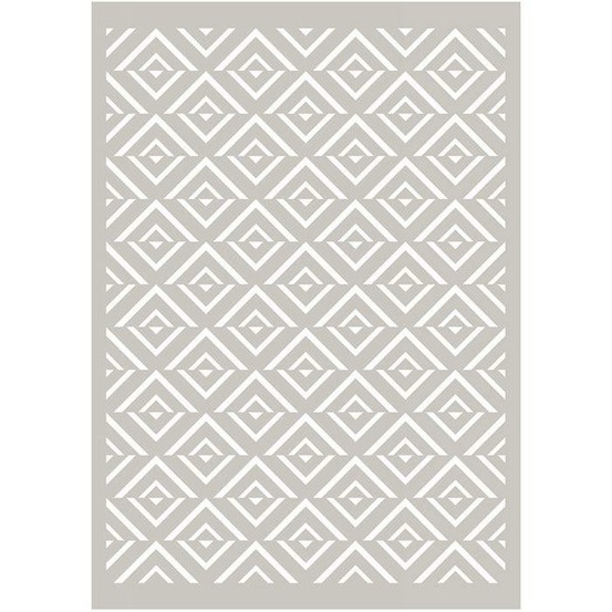 Pochoir motif amérindien - 10 x 15 cm