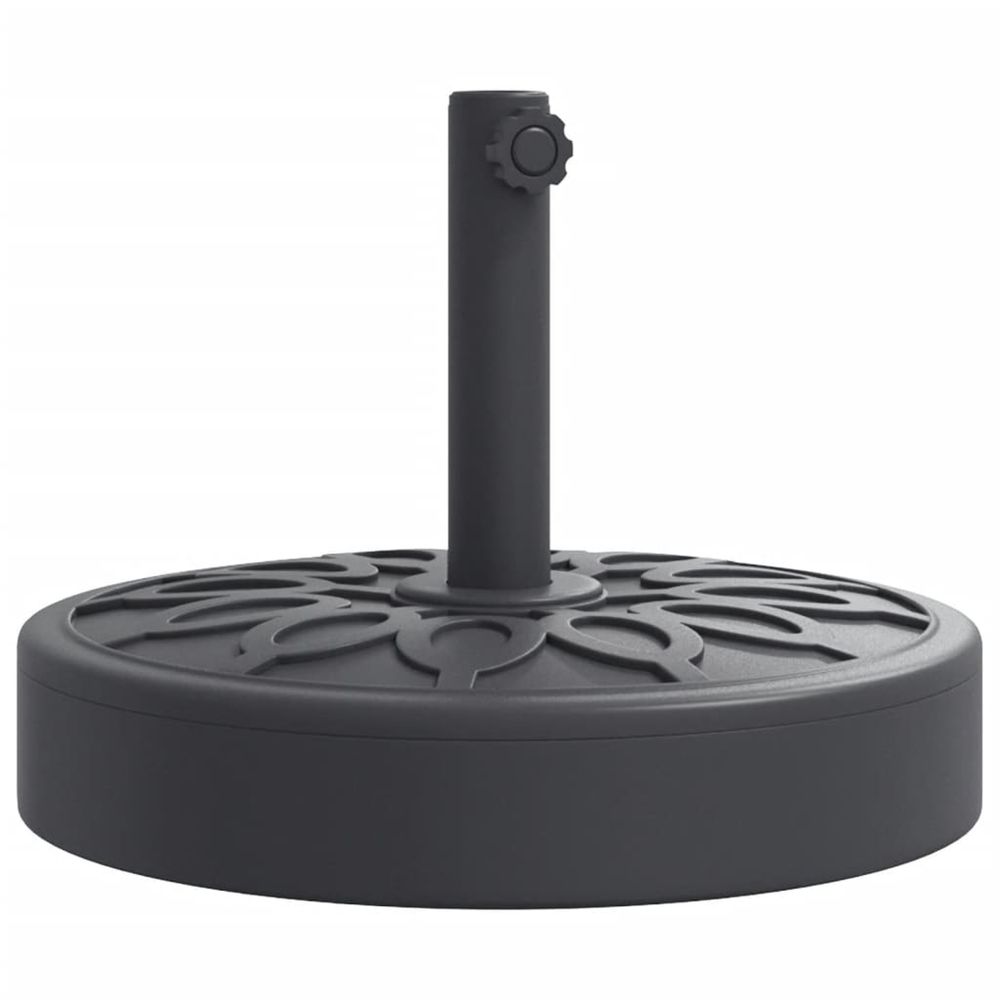 Base de parasol pour mâts ø38 / 48 mm 25 kg rond