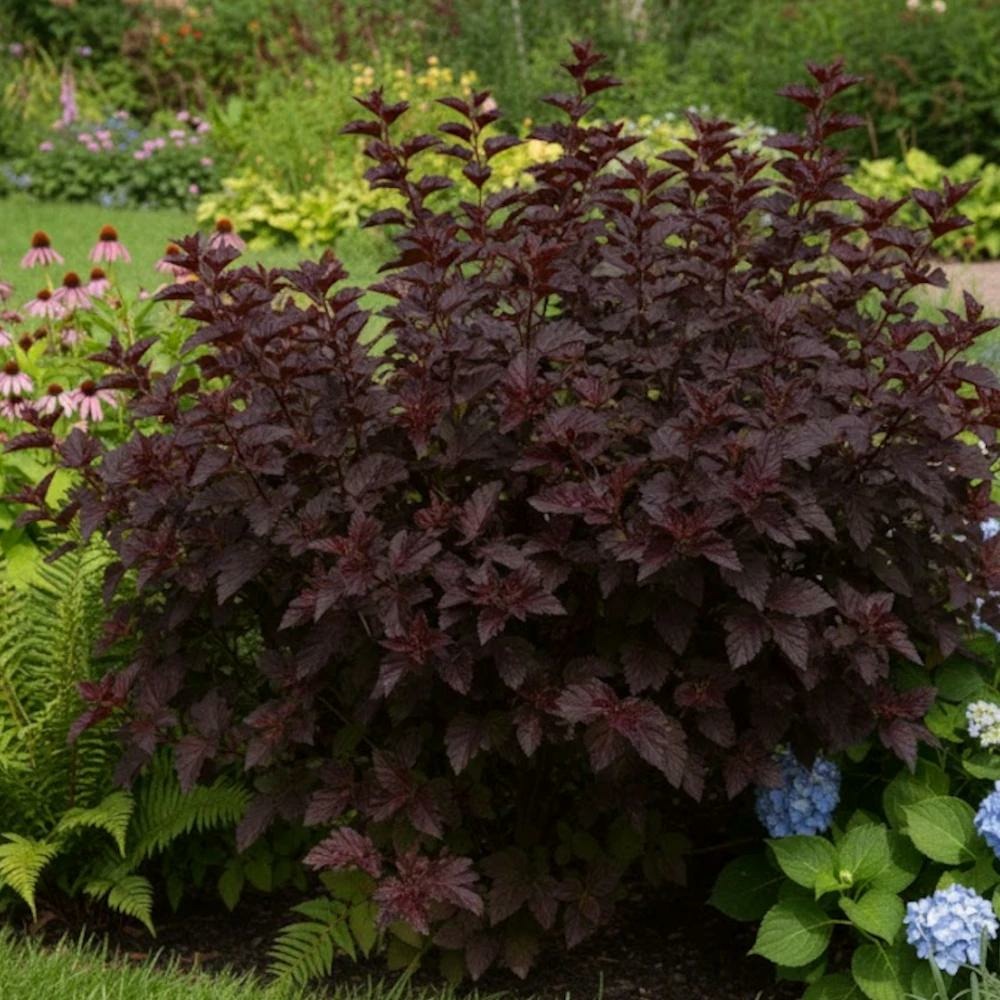 Physocarpus black light® 'minbla3', physocarpe pot de 3l - 40/60 cm