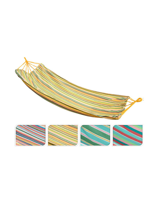 Hamac coton et polyester 100x200cm modèles assortis