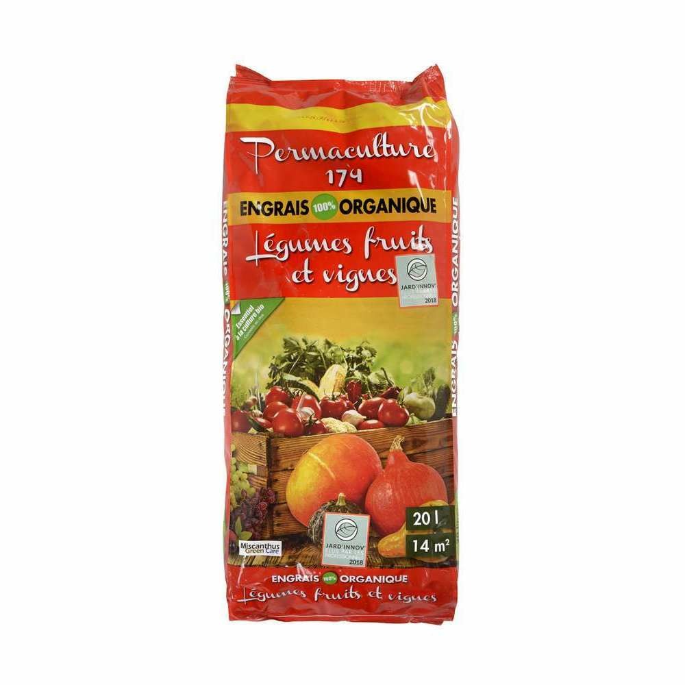 Engrais organique lÃ©gumes fruits - 20L