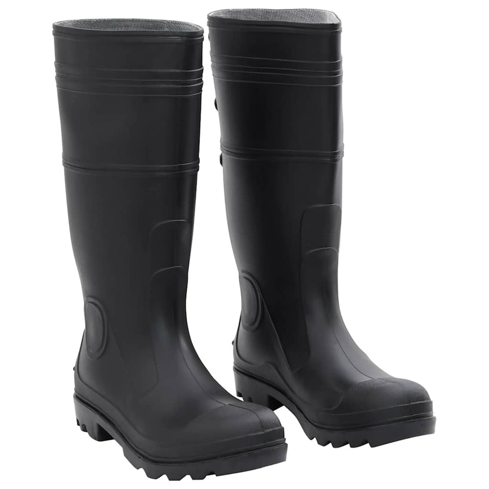 Bottes de pluie noir taille 42 pvc