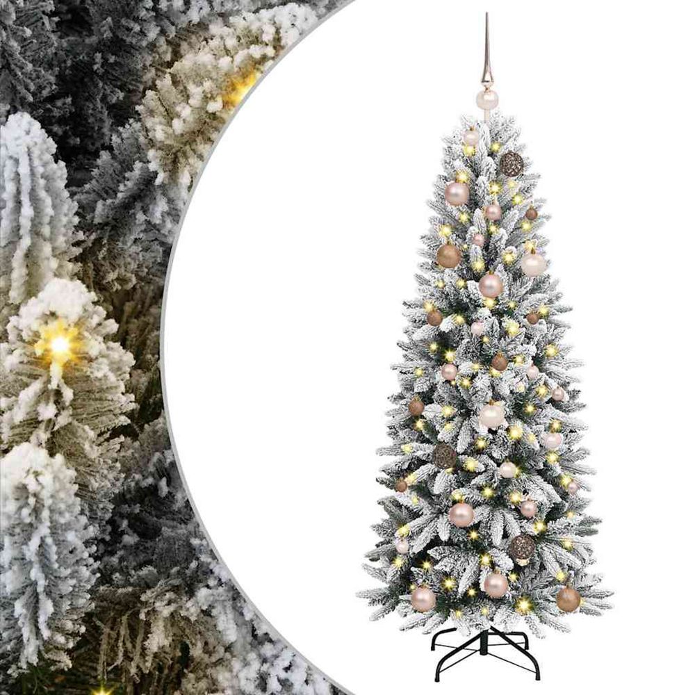Sapin de noël artificiel blanc 150 cm