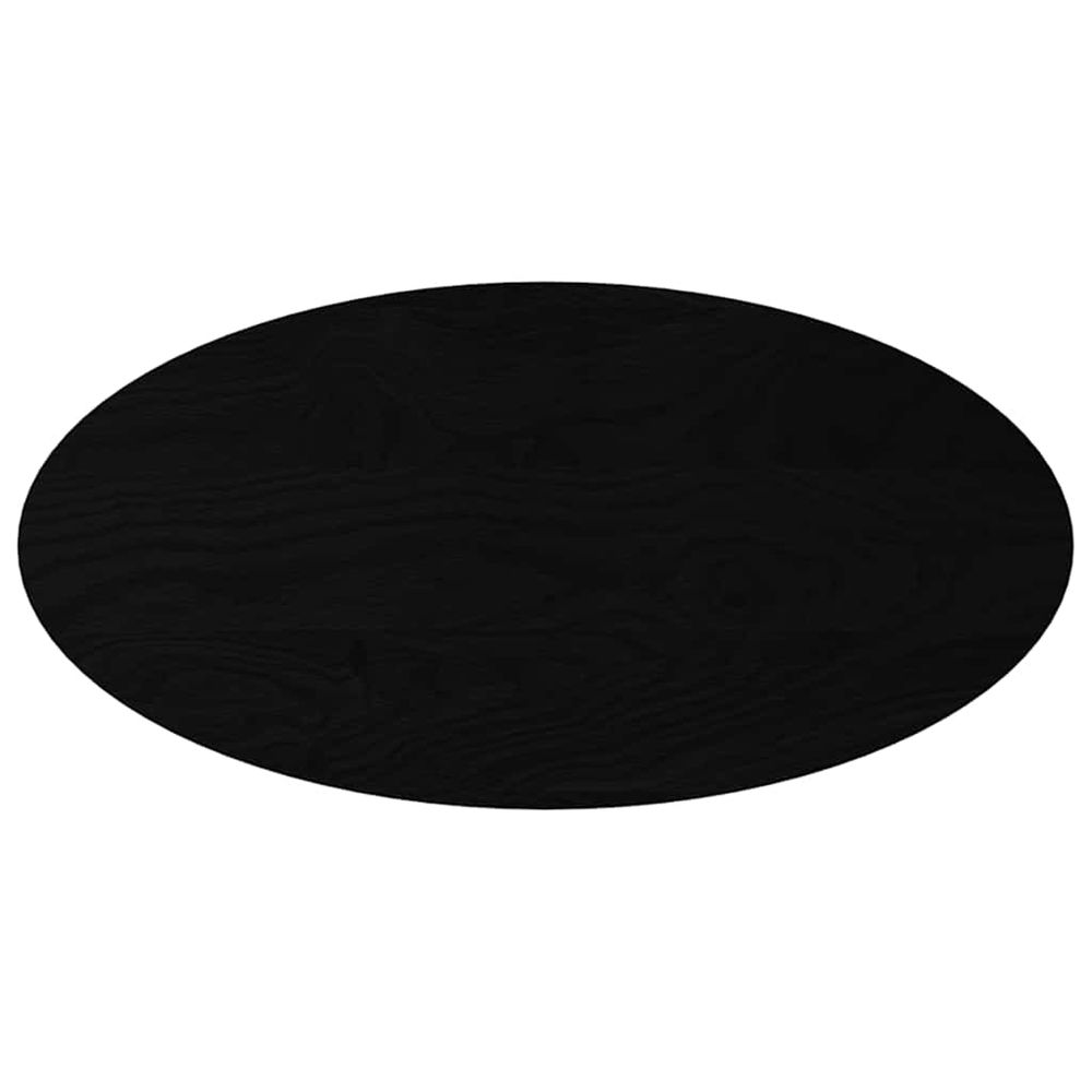 Dessus de table 100x50x2 cm bois de chêne massif ovale
