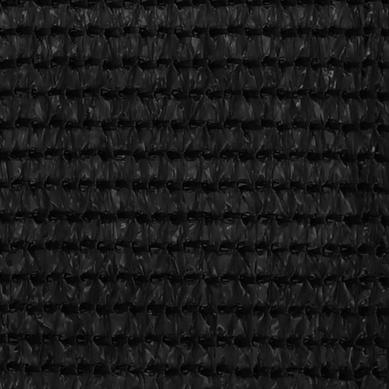 Écran de balcon noir 120x600 cm pehd