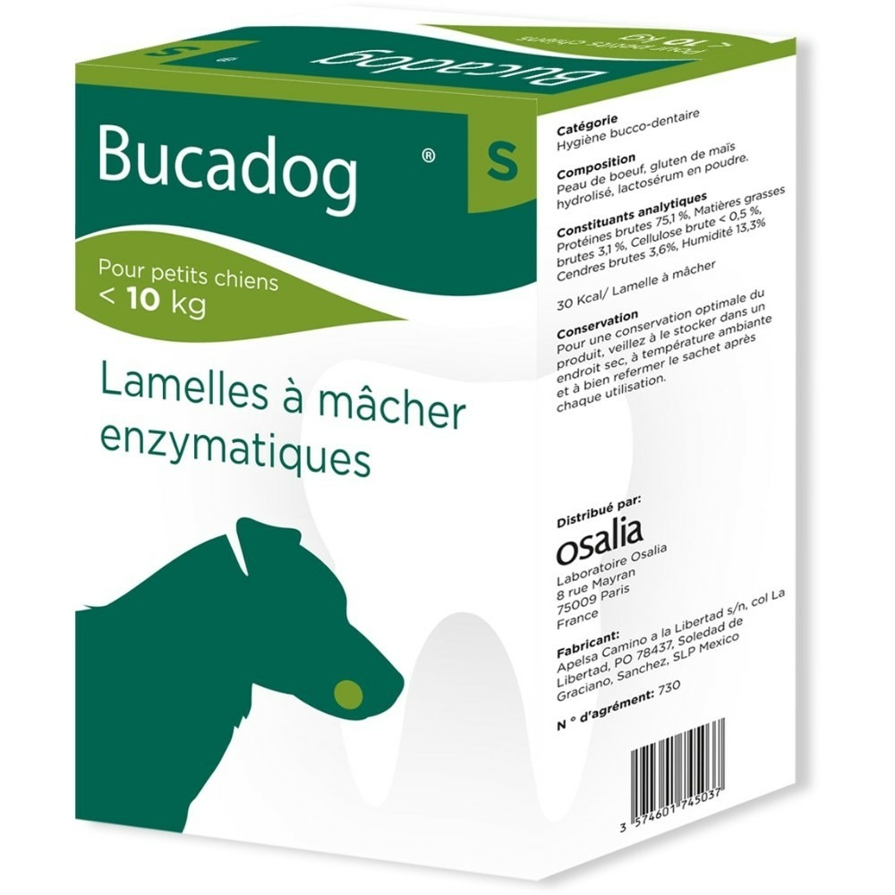 Bucadog lamelles - osalia 224gr