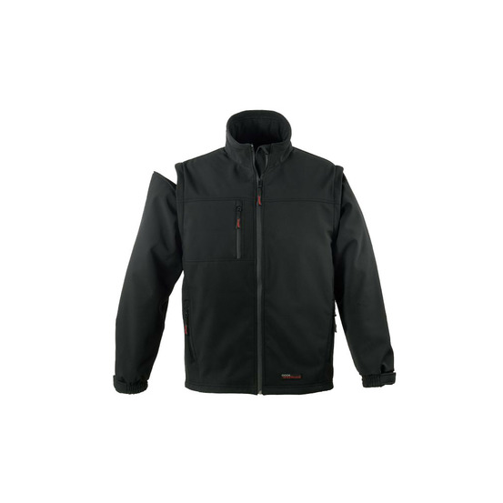 Veste softshell yang 2 en 1 noir txl coverguard 5yandxl