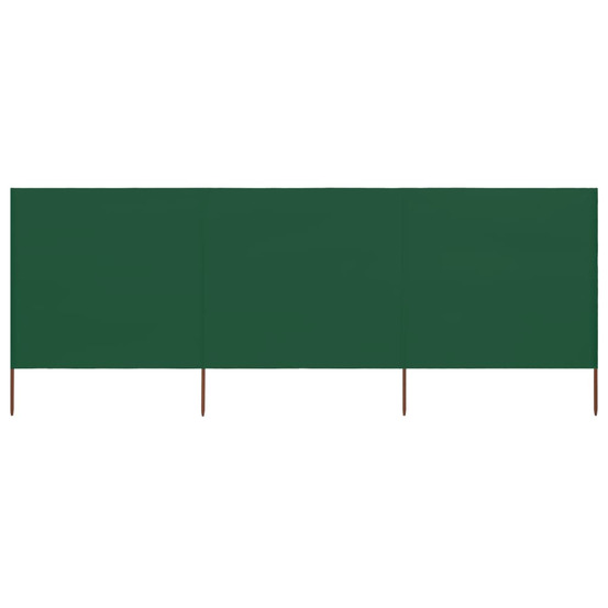 Brise vue 3 panneaux Tissu 400 x 160 cm