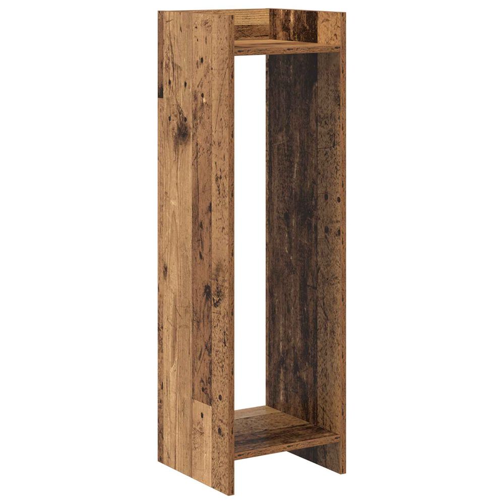 Support de plante bois ancien 30 x 30 x 100 cm
