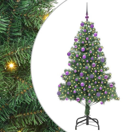 Sapin de noël vert 180 cm pvc