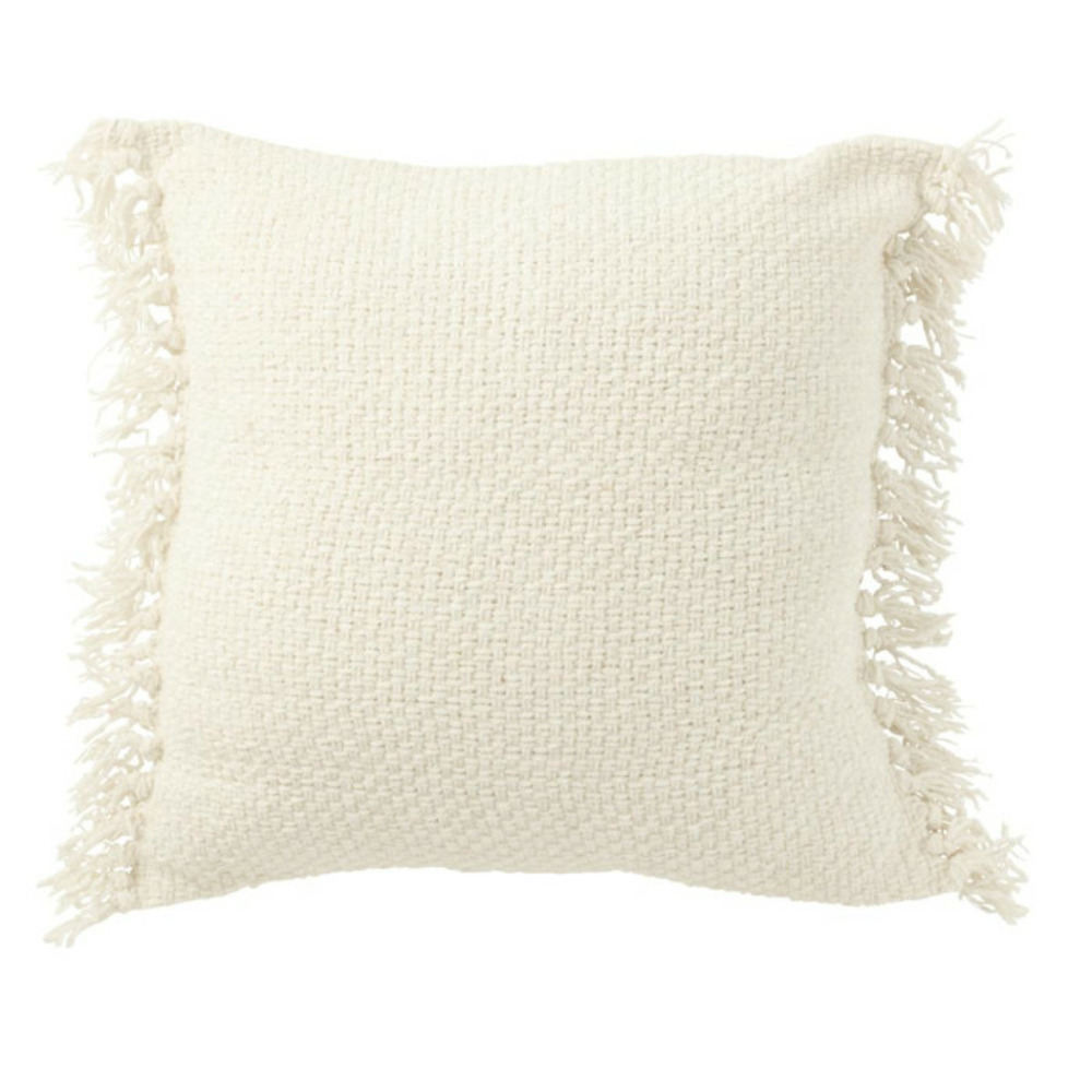 Coussin à franges 