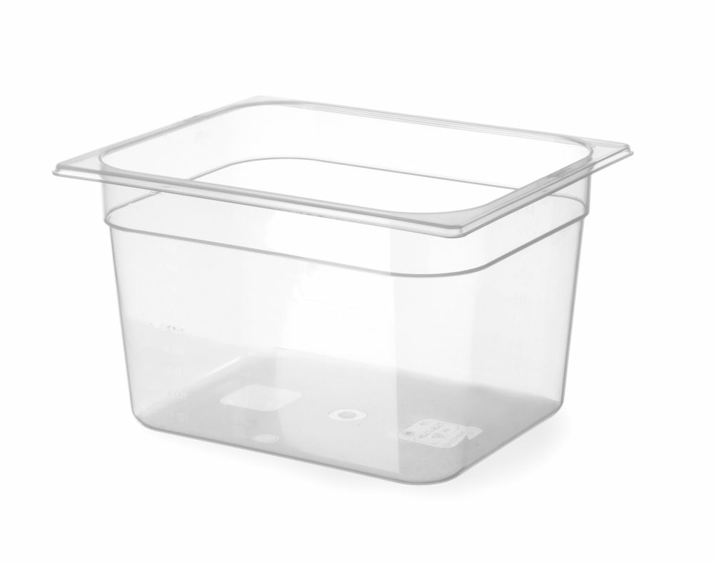 Bac gastronorme profi line gn 1/2 12,5l transparent 325x265x(h)200 mm - hendi