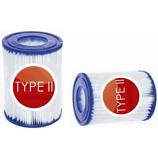 Filtre cartouche type ii pour piscine hors sol ( lot de 2 )