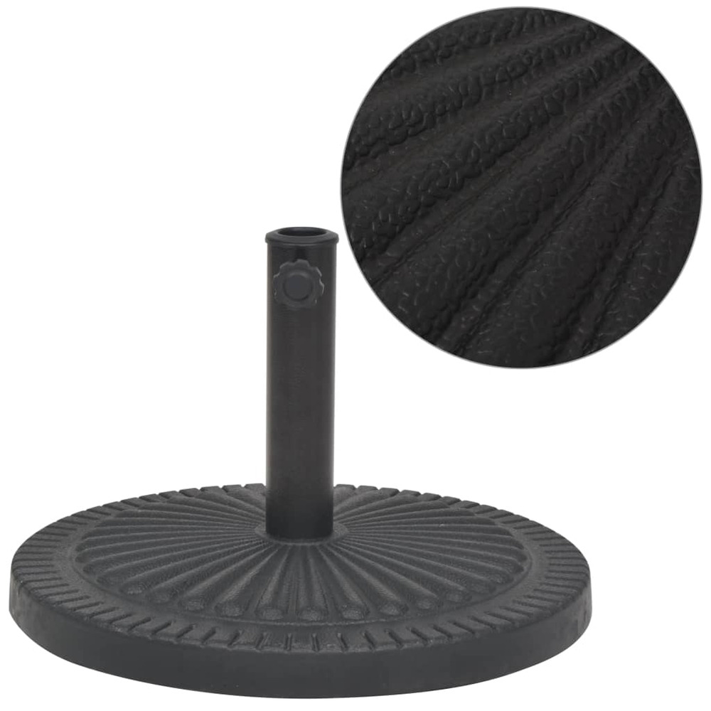 SOCLE DE PARASOL RESINE ROND 2-(866578)