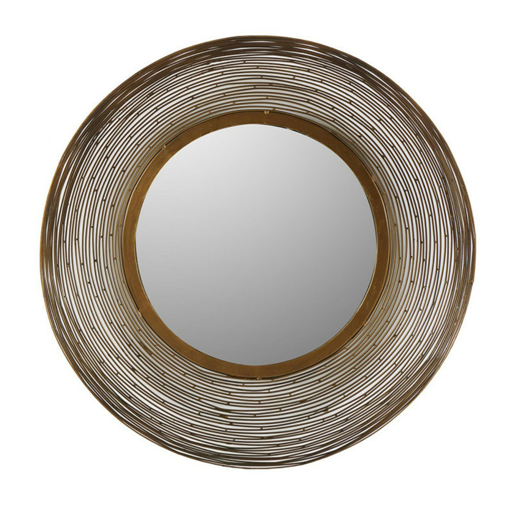 Miroir rond fer carnoli 49x8x49cm