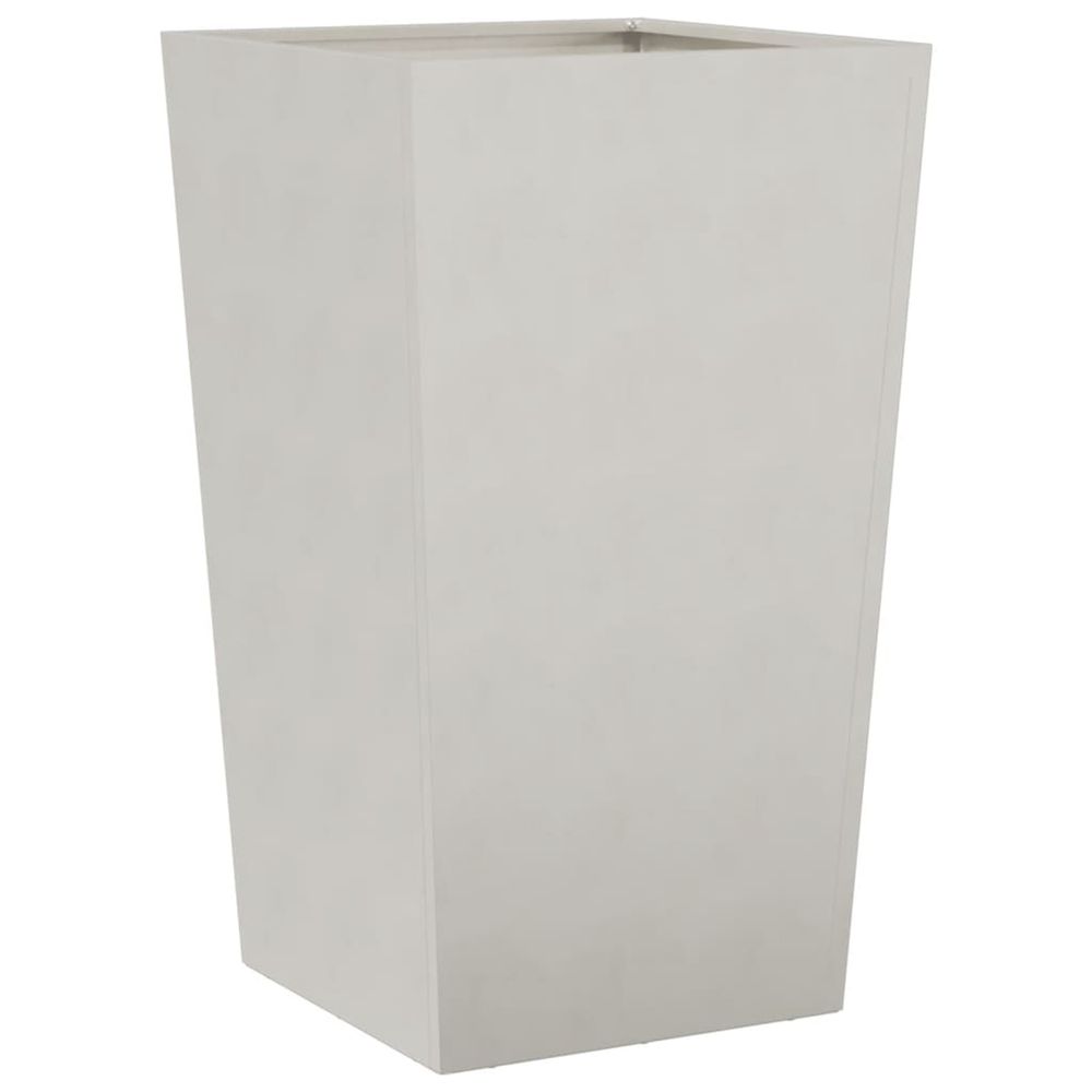 Jardinière d'extérieur 45x45x75 cm acier inoxydable