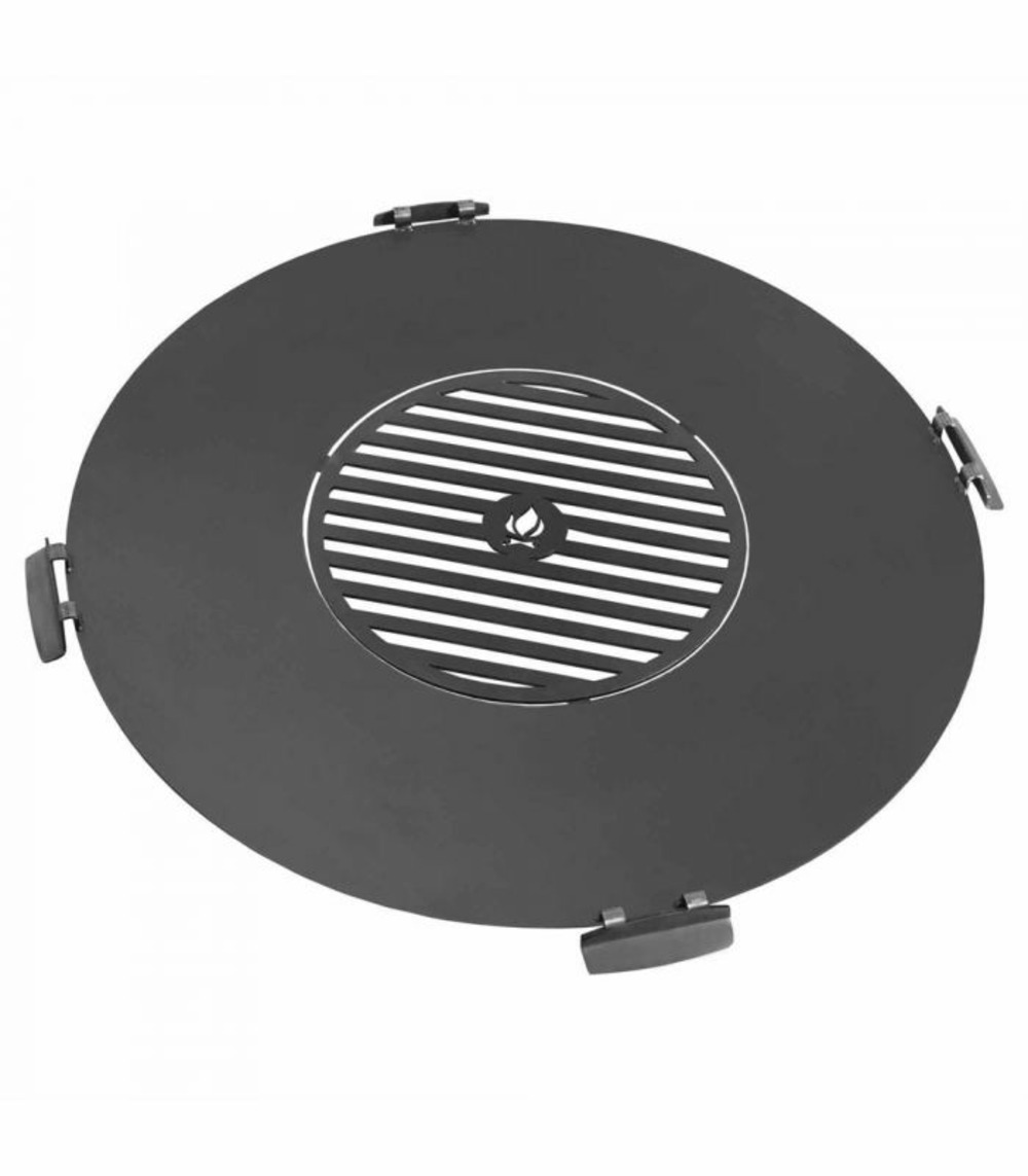 Support de cuisson pour braséro 78cm, avec grille de 32cm, cookking, 222386