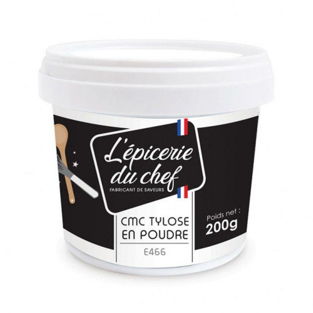 Colle alimentaire en poudre cmc tylose 200 g