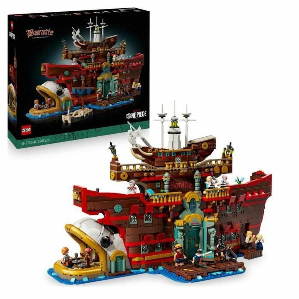 Lego one piece le restaurant flottant baratie