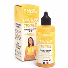 Peinture pour textile 100 ml effet tie and die - jaune