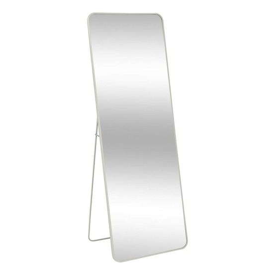 5five - miroir pied en métal 160x56cm beige