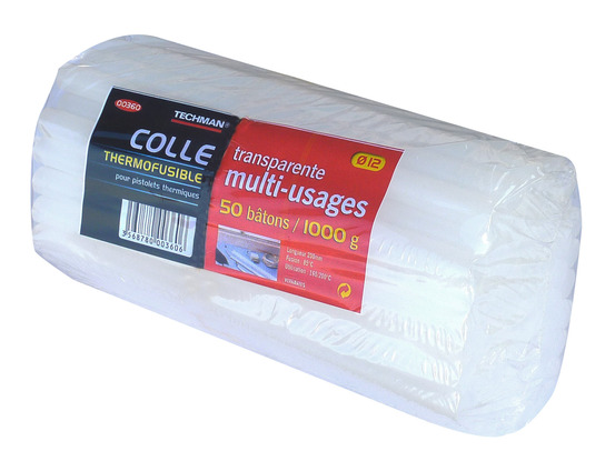 50 bâtons de colle universelle (12 x 200 mm)