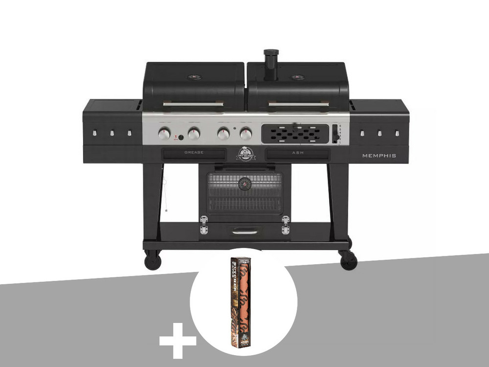 Barbecue hybride memphis ultimate version 2,0 + papier boucher