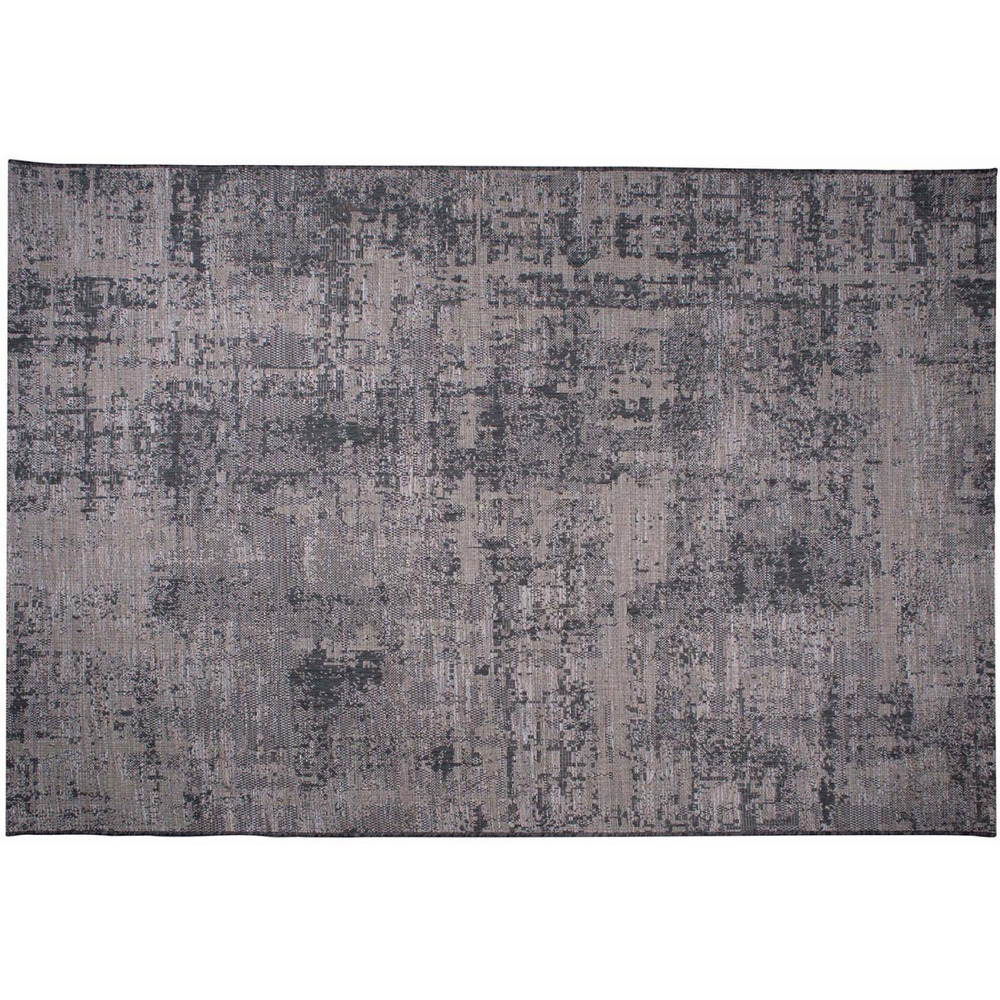 Tapis en polypropylène gris catania 110 x 60 cm