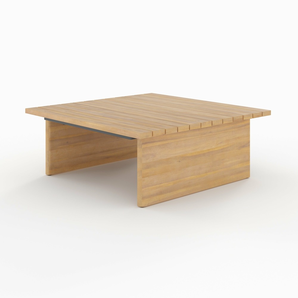 Seya-table basse de jardin en bois d'acacia