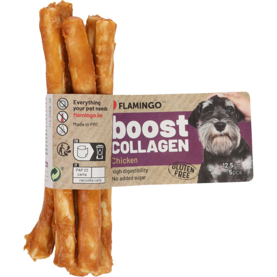Friandises boost bâton avec poulet & collagène 35 g pour chien