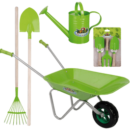 Brouette avec outils de jardinage | small foot Jouets en bois Brouette avec outils de jardinage | small foot Jouets en bois
