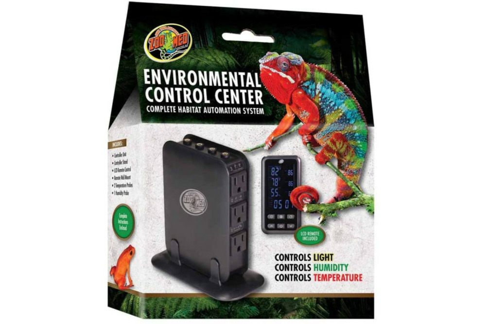 Thermostat/hygrostat multifonctions - environmental control center - appareil de contrôle du chauffage et l'éclairage des reptil