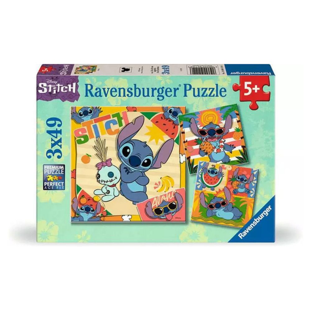 Puzzle aloha ! Disney stitch - 49 pièces ravensburger